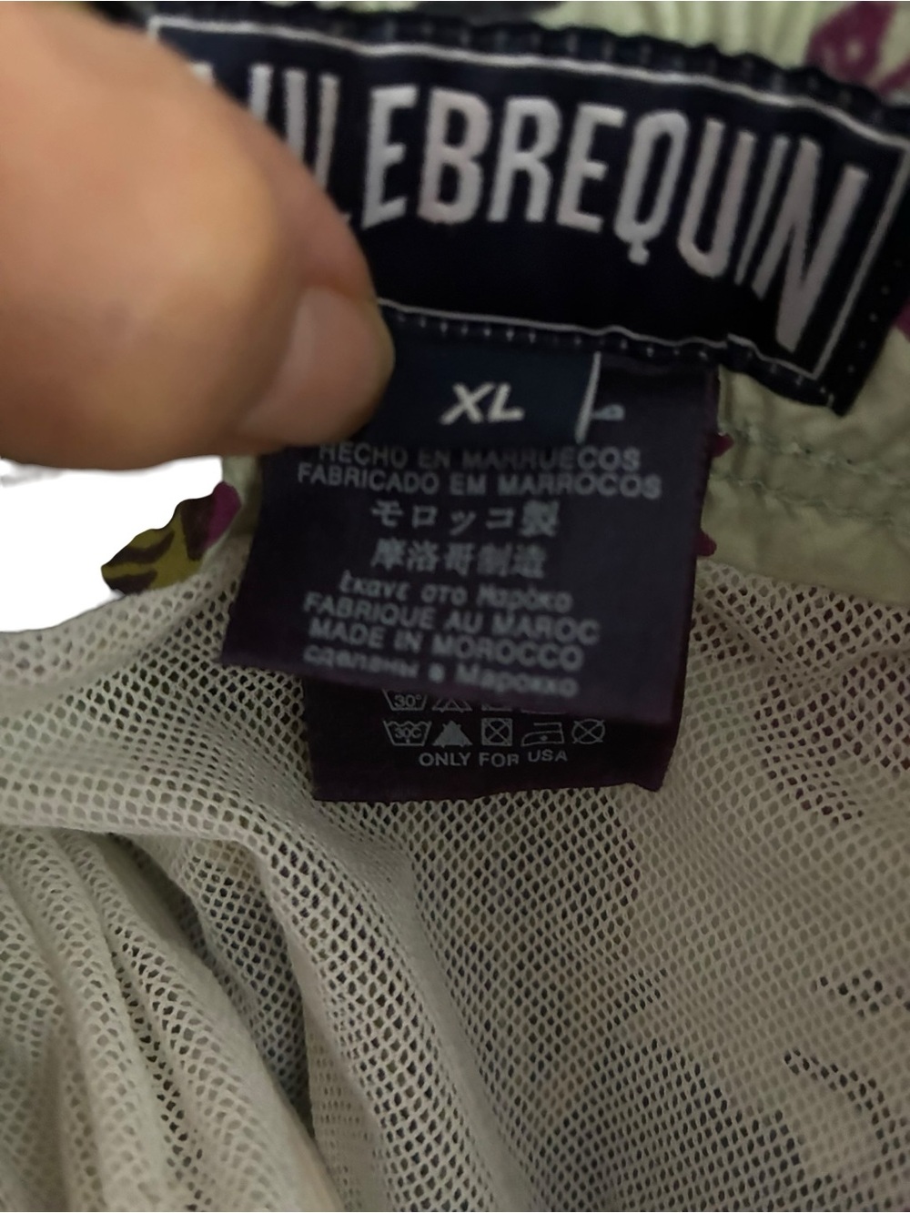 Vilebrequin  Swim Shorts - Olive, Black, Magenta Mens Size XL - Picture 6 of 6